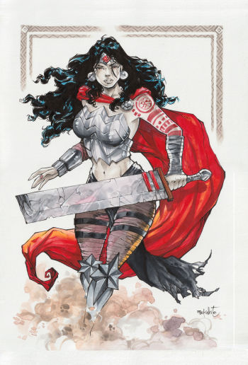 Wonder Woman Original Art | Raremarq