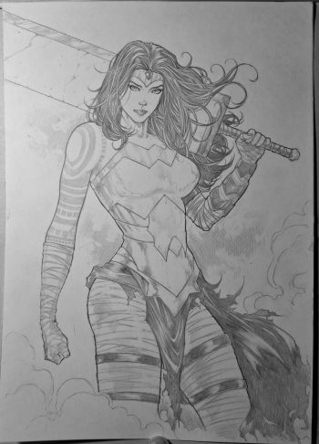 Wonder Woman Original Art | Raremarq