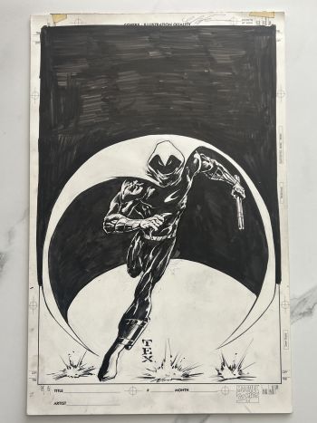 Image of Moon Knight #1 Cover 1999 by Mark Texeira