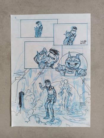 Image of Robin Wonderful Toys page 8 by Juan Bobillo
