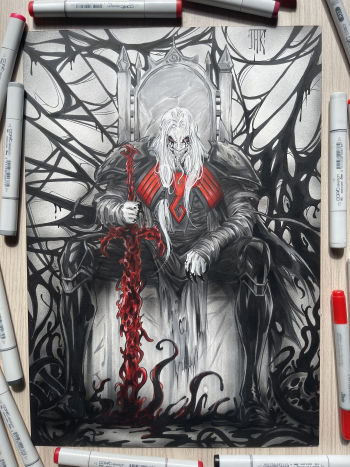 Image of Knull- by JAK