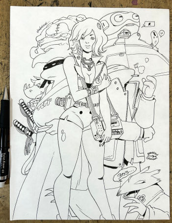 Image of TMNT by Brandon Graham