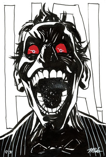 Image of Mike Hawthorne Arttrober: Batober Day 17 - Loud