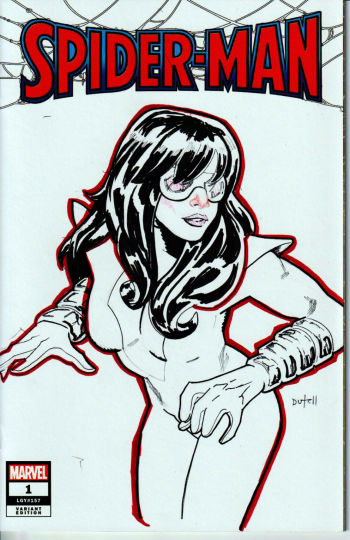 Image of Spiderman Jackpot Sketch Cover