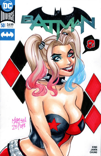 Image of Harley Quinn by Marissa Pope