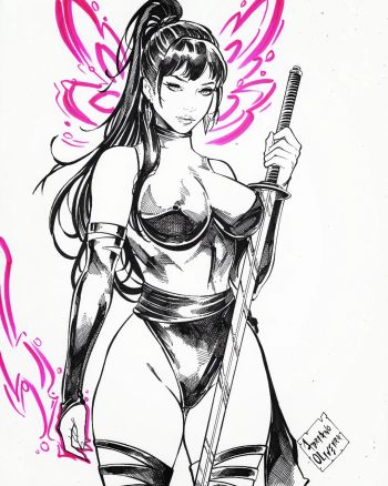 Image of Psylocke A3