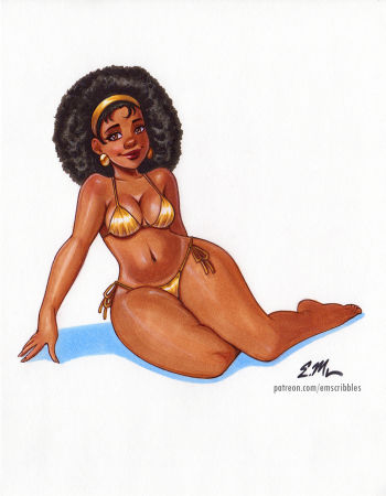 Image of Yellow Bikini
