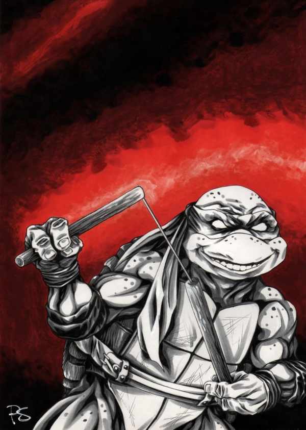 TMNT - TEENAGE MUTANT NINJA TURTLES - 4 X ORIGINAL ART | Raremarq