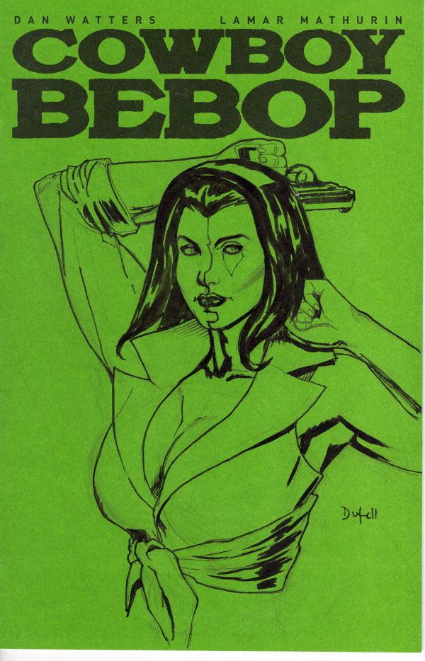 Image for Cowboy Bebop - Faye Valentine Bust sketch cover