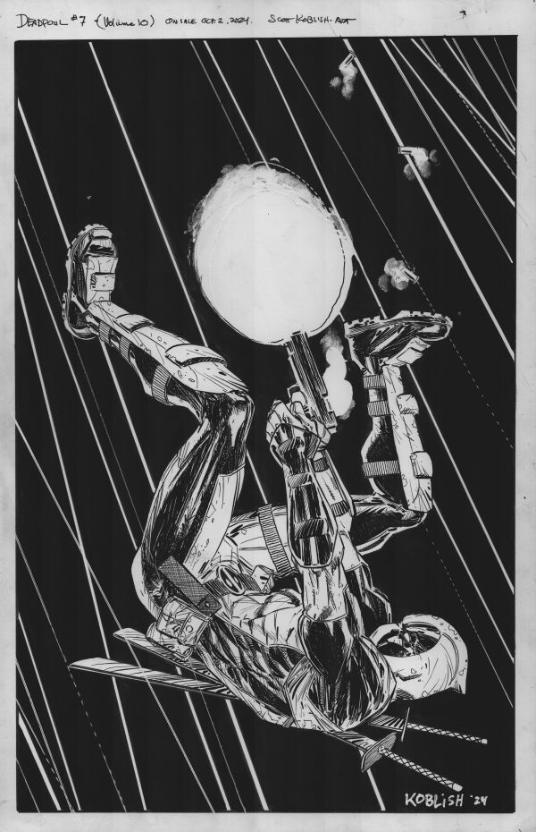 Image for DEADPOOL #7 COVER by DEADPOOL ARTIST SCOTT KOBLISH!