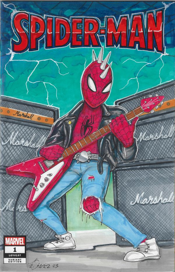 Image for Spider-Man #1 Sketch by Tristan "Tristarr" Thompson