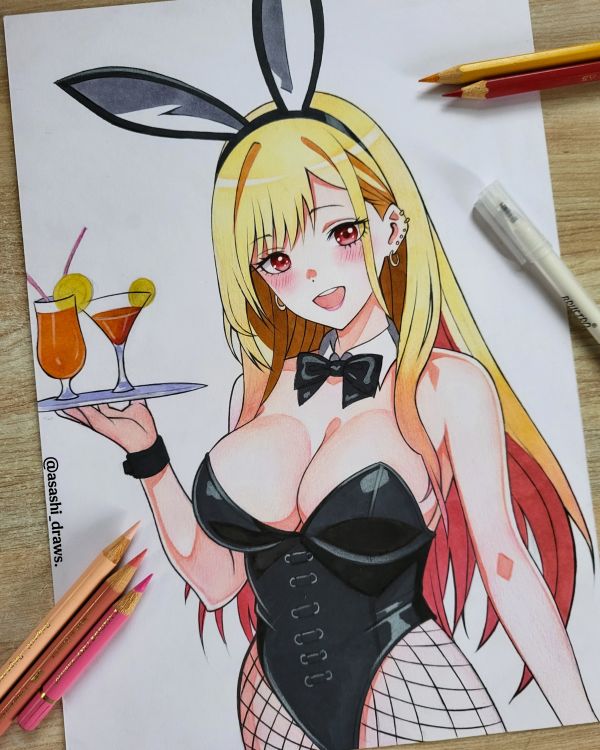 Image for Marin Kitagawa ❤️ 🐰[original Artwork]