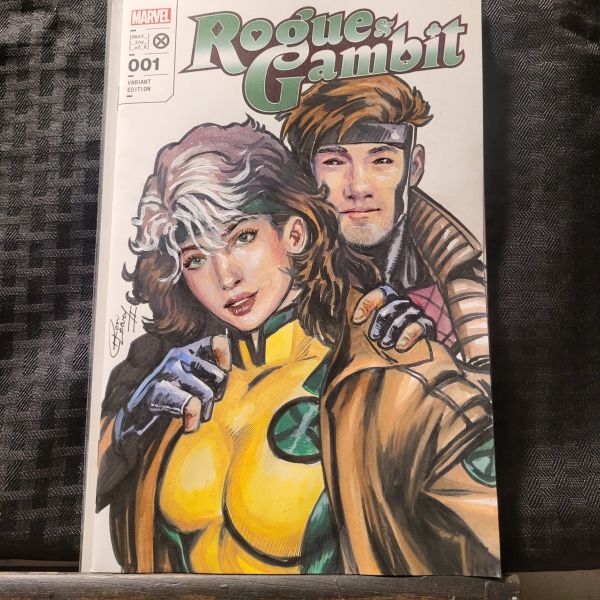 Image for Rogue and Gambit Sketch Cover