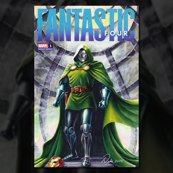 Image for Doctor Doom Sketch Cover by Duke