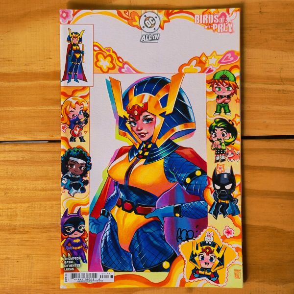 Image for Birds of Prey #17 1:25 Rian Gonzales - signed by Adriano Lucas
