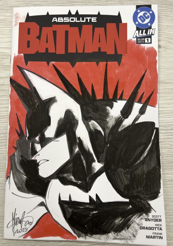 Image for Mirka Andolfo’s Absolute Batman Sketch Cover