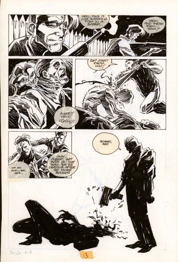 Image for DEADWORLD Zombie art by Phil Hester and Vince Locke!