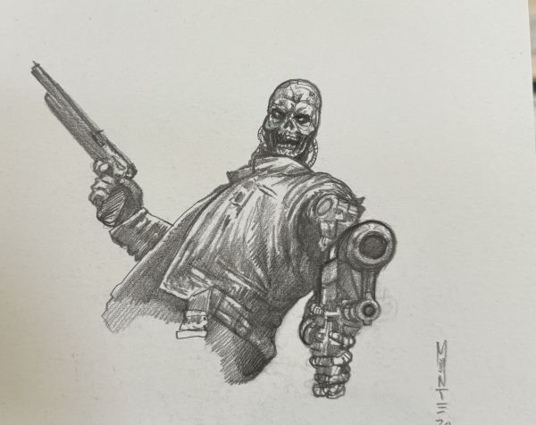 Image for Concept Sketch for Terminator VS Transformers #1