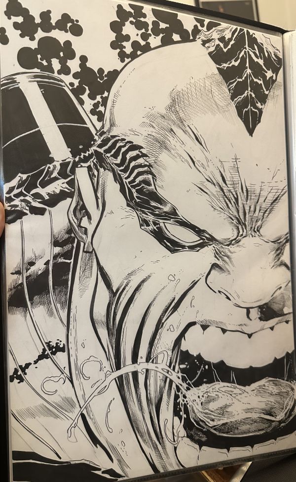 Image for Cover Art Annihilation 2099 #3 Ken Lashley 2099 Frame Variant Red Hulk 2099