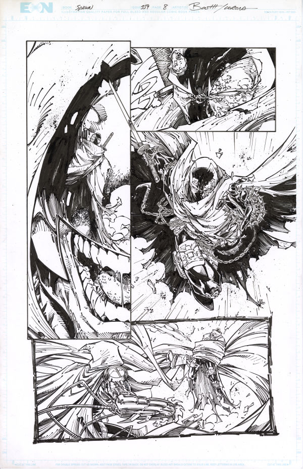 Image for SPAWN ORIGINAL ART by Brett Booth & Adelso Corona!!