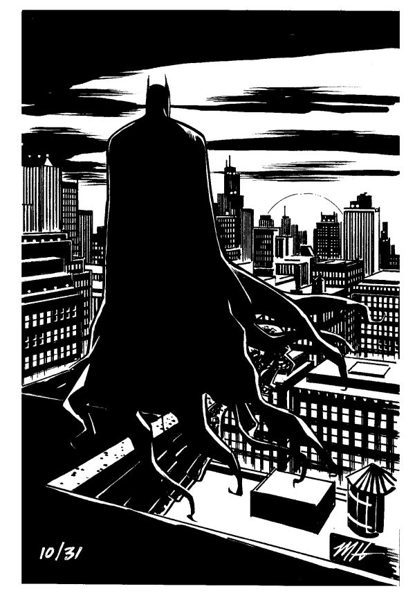 Image for  Mike Hawthorne Arttrober: Batober Day 10 - Horizon