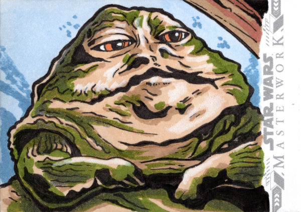 Image for Jabba - Topps Star Wars sketch card