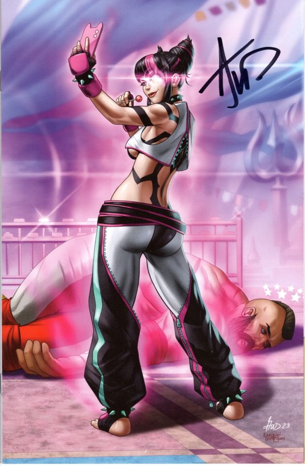 Image for STREET FIGHTER MASTERS: GAME GALS VIRGIN VARIANT SIGNED GUS MAUK