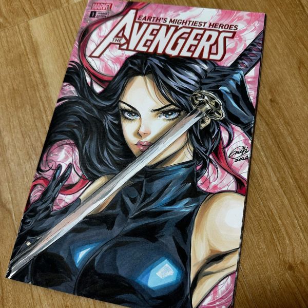 Image for Psylocke sketch cover by Miki Okazaki 
