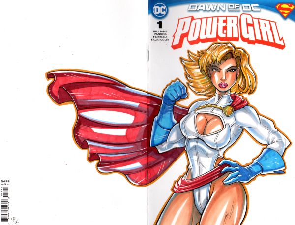 Image for Power Girl #1 Original Art