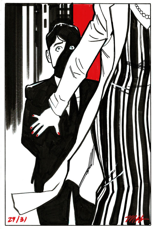 Image for Mike Hawthorne Arttrober: Batober Day 29 - Dress
