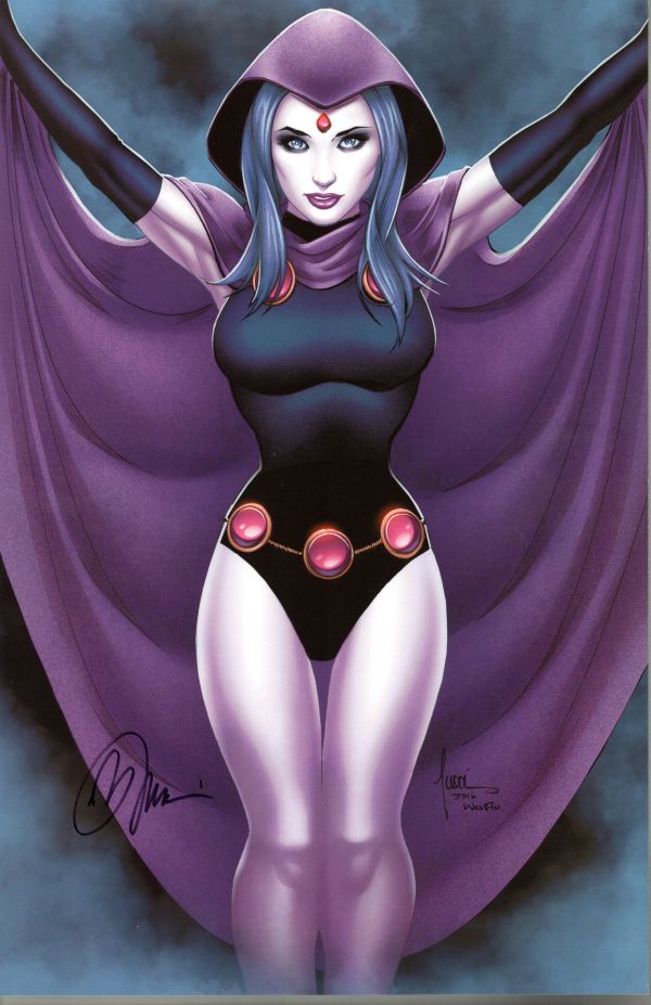 Image for RAVEN PRINT SIGNED BILLY TUCCI