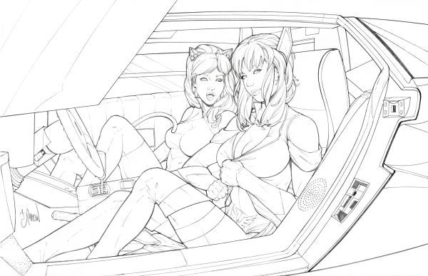 Image for Critter and Blu Jay Cannonball Run original cover art