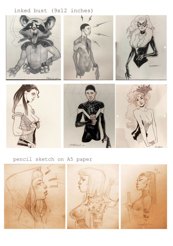 Image for First Spot On Sara Pichelli's Commission List at Lake Como Comic Art Festival 2024