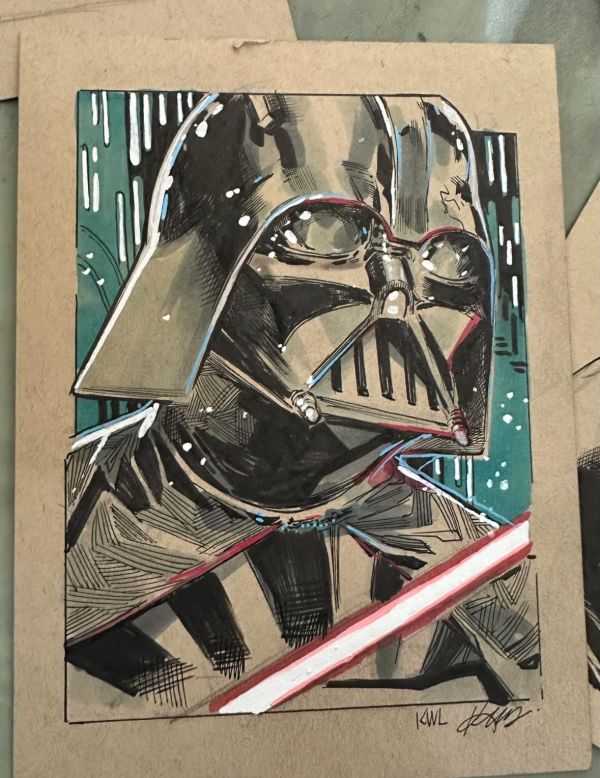Image for Darth Vader 6x8 sketch