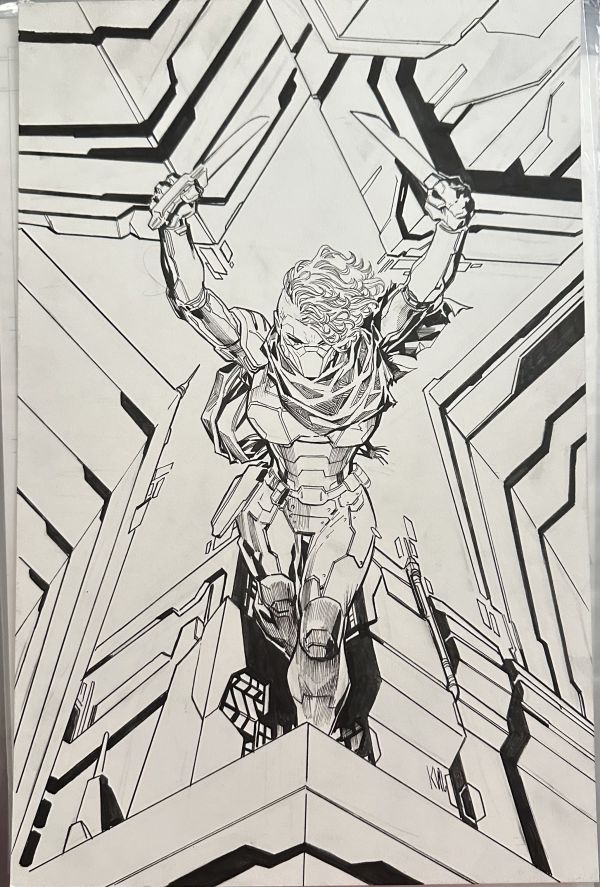 Image for Spider-Man 2099 Exodus #1 Variant Cover featuring Winter Soldier