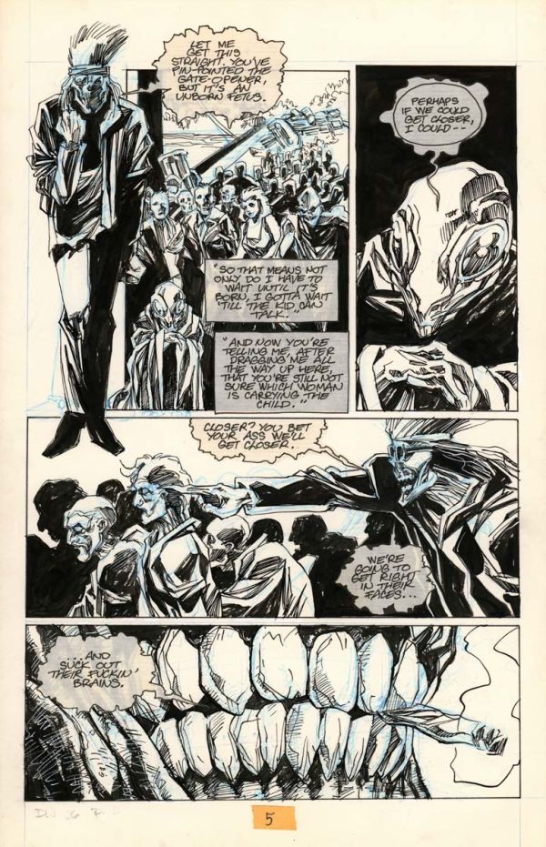 Image for  King Zombie DEADWORLD art by Phil Hester and Vince Locke!