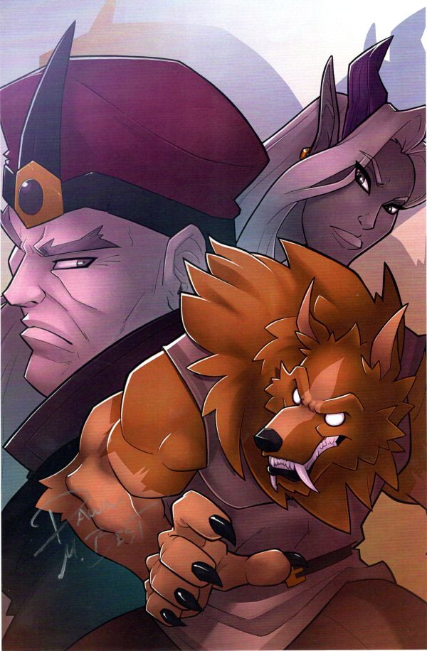 Image for VARULV BOOK 2 COLOR COVER PRINT SIGNED DAWN BEST
