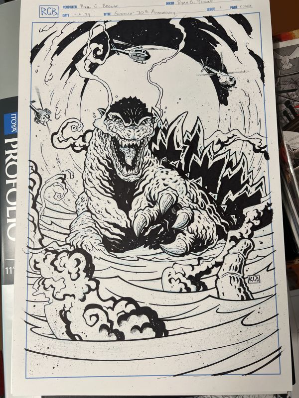 Image for Godzilla 70th anniversary cover