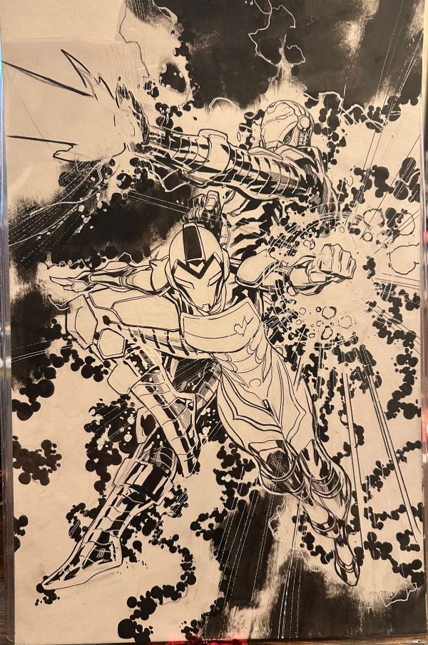 Image for Invincible Iron Man Vol 4 #12 Marvel VF/NM (2023) 1:25 Variant Ken Lashley