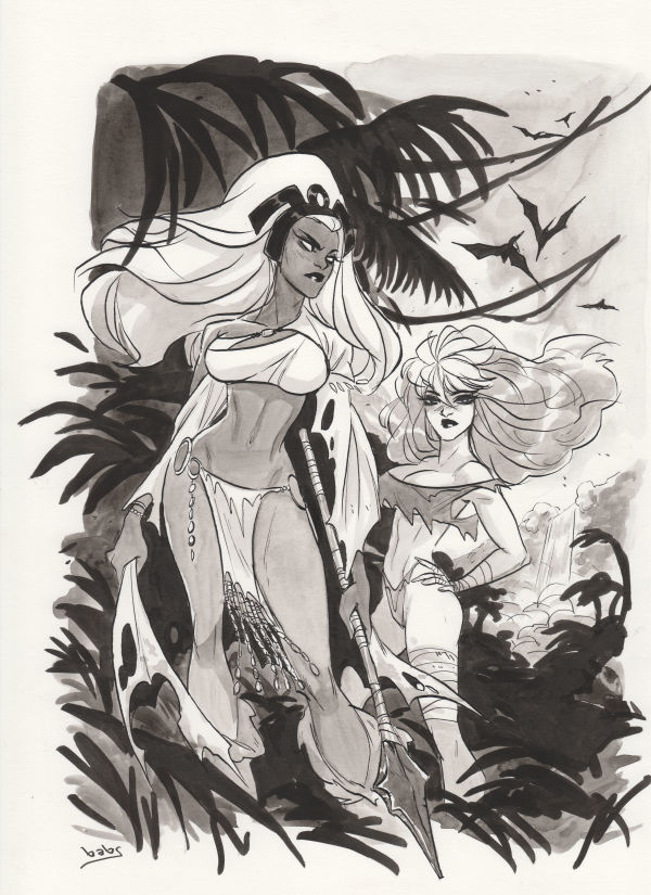 Image for Babs Tarr Convention Commission Priority at Lake Como Comic Art Festival 2025