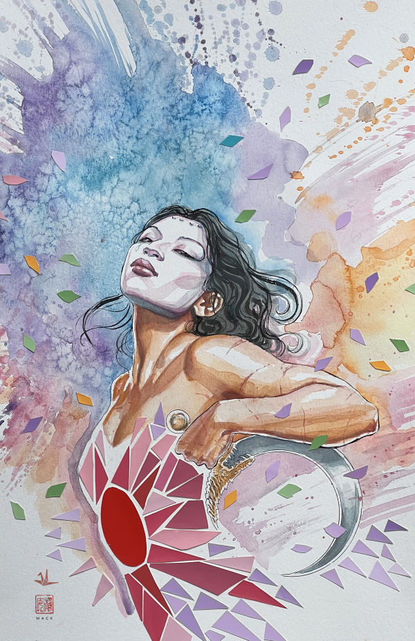 Image for First Spot On David Mack's Commission List at Lake Como Comic Art Festival 2024