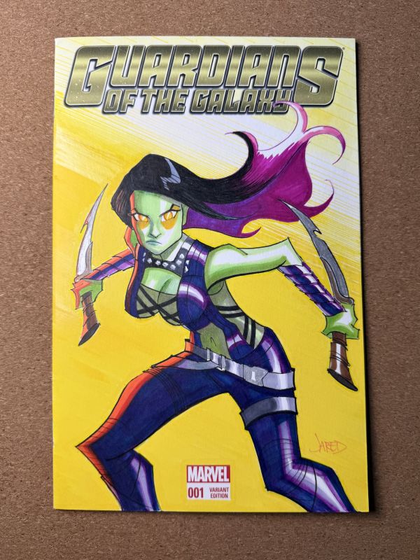 Image for Gamora: Guardians of the Galaxy #1 Sketch Cover
