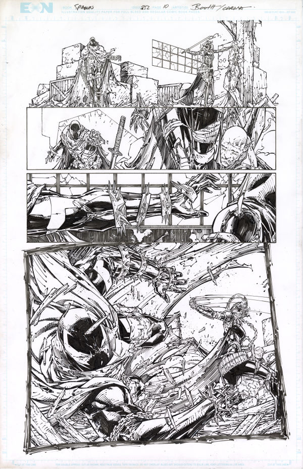 Image for Spawn #352 Page #10 Original Art