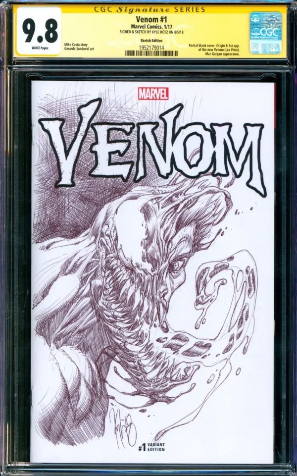Image for CGC Signature Series Kyle Hotz Venom!