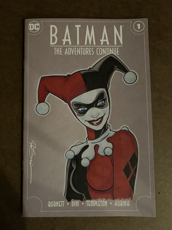 Image for Original Harley Quinn illustration by Peter Smith