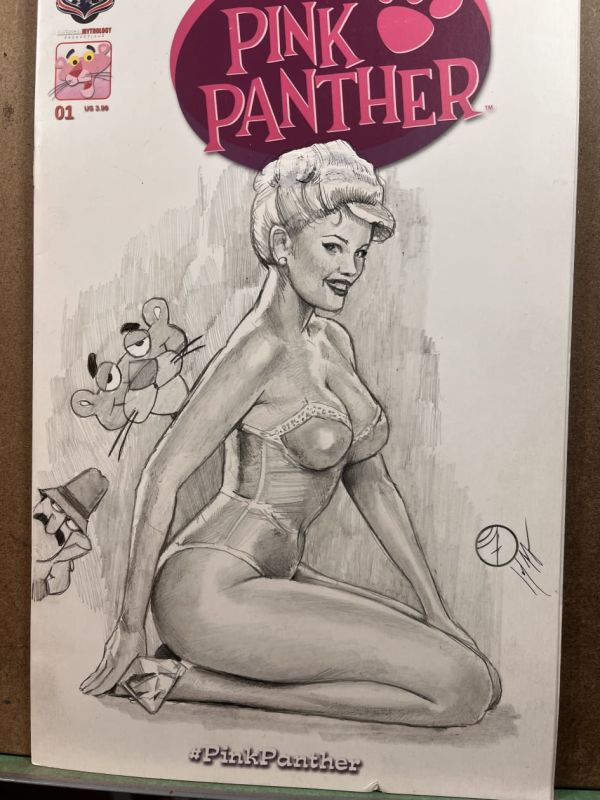 Image for Pink Panther Sketch Cover