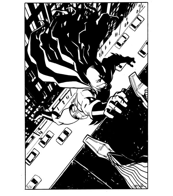 Image for Mike Hawthorne Arttrober: Batober Day 3 - Grip