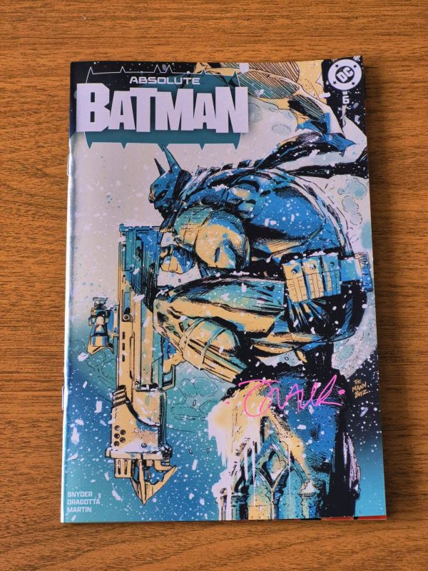 Image for Absolute Batman #6 Fan Expo Philadelphia 2025 Clay Mann Foil - Signed by Frank Martin