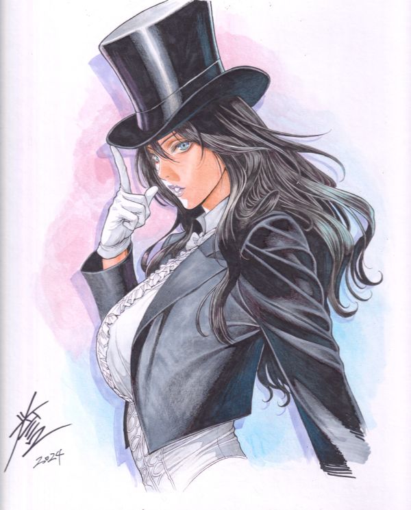 Image for Zatanna sketch by Homare