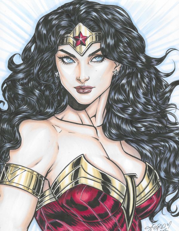 Image for ADA Wonder Woman A4 Original